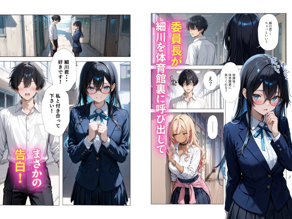 清楚彼女がいるのにギャルとの予行練習（生本番）がやめられない話【ぬるぬるエロアニメ動画同梱】 サンプル画像3 【ギャル箱】