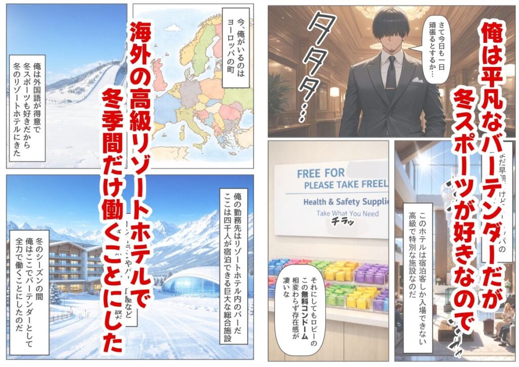 実録!海外の高級リゾートホテルで、コンドームが無料。その理由を体験! サンプル画像1 【【ハマダ商店】】