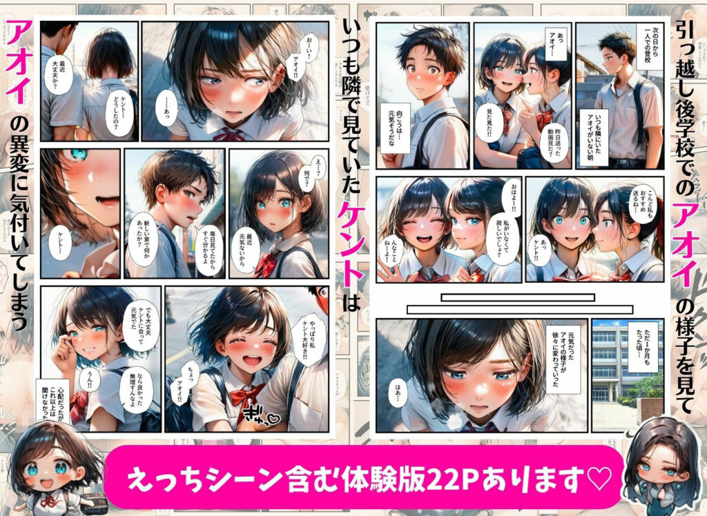 幼馴染の母娘が掴んだ幸せは寝取られだった サンプル画像3 【まんまん屋】