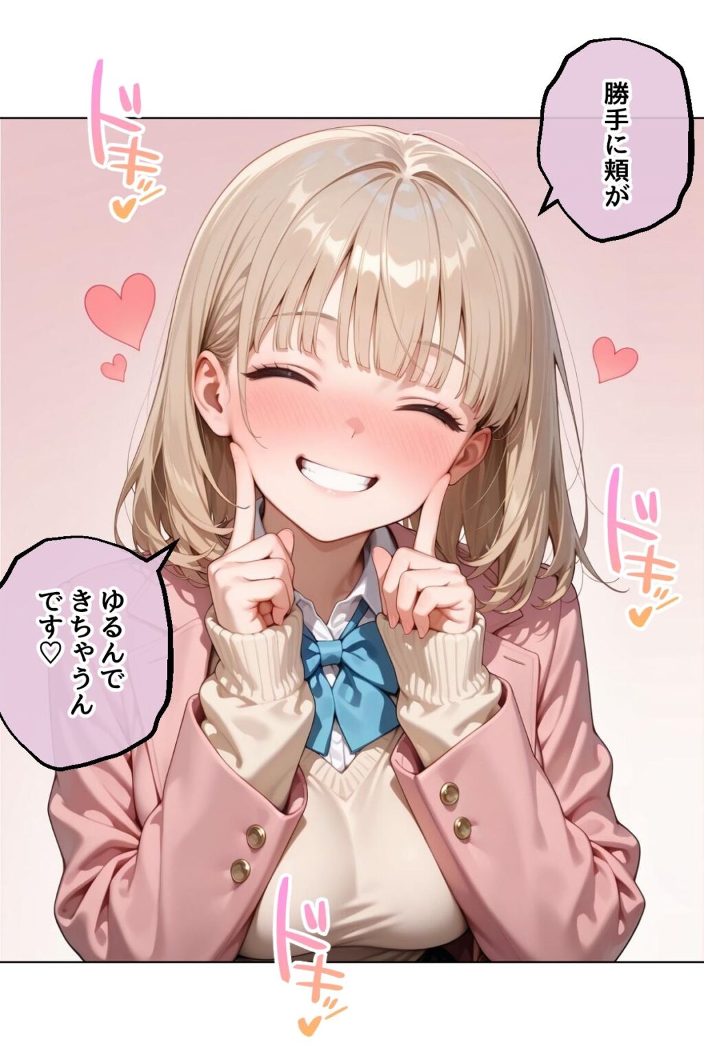 笑顔が可愛い巨乳の後輩彼女と、めちゃくちゃS◯Xする サンプル画像2 【ステーキくん】