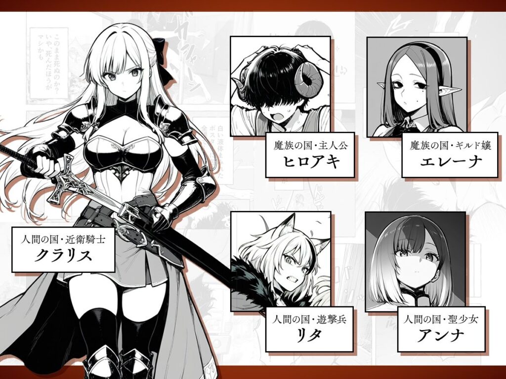 魔族に転生したので、王国三大巨乳美女を順番に堕とすことにしました サンプル画像1 【妄想体験コミック@MTコミック】