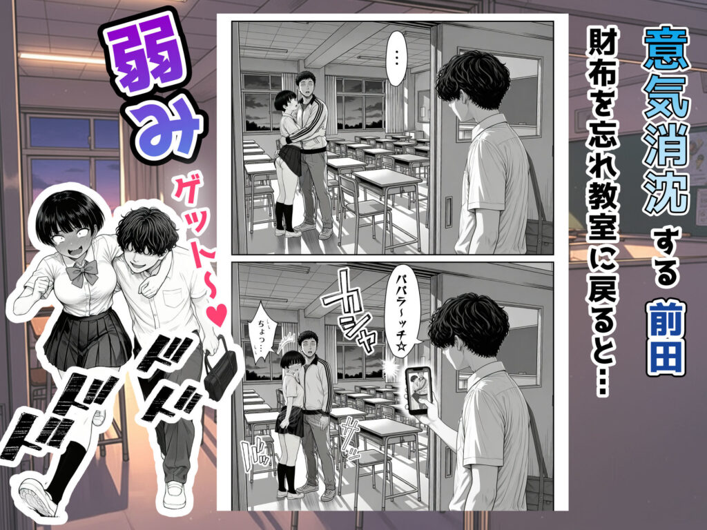 真面目でうるさい委員チョ〜の弱みを握ったヤリチンが1カ月限定恋人ごっこでHまでもっていく話 サンプル画像4 【あいさつ】