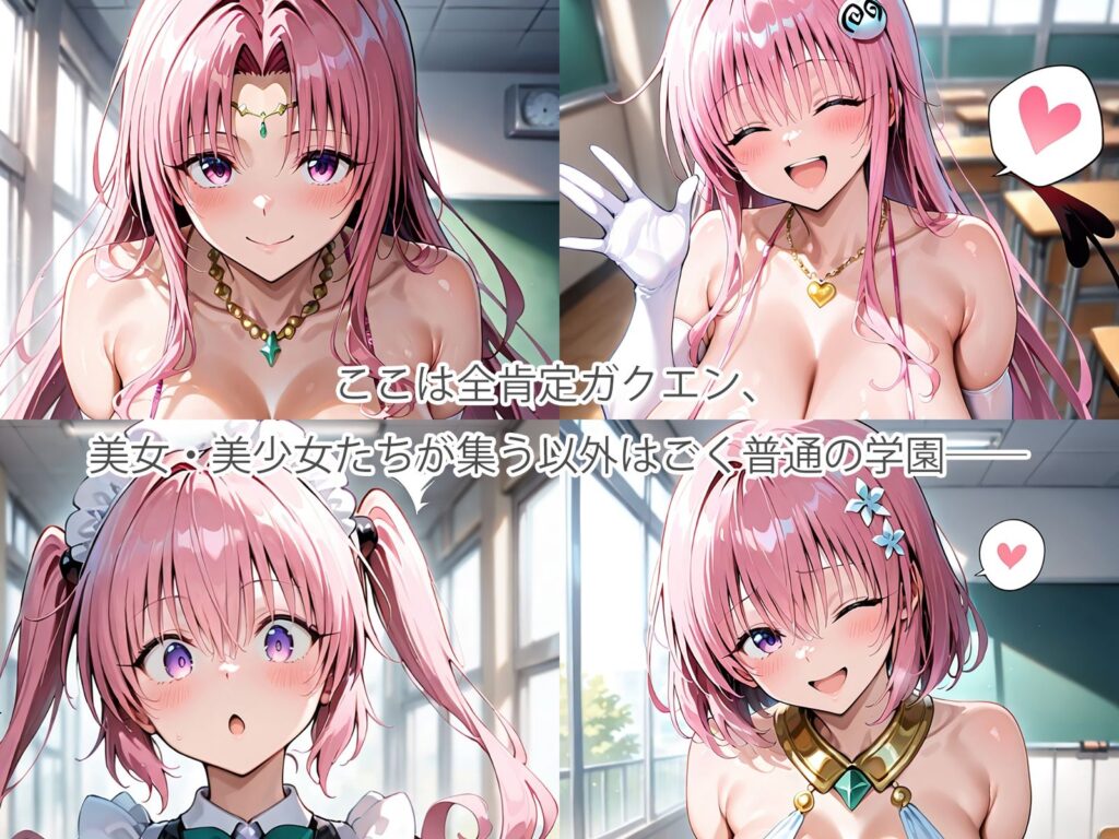 全肯定スケベガクエン:セフィと三射面談編 サンプル画像1 【AID_oll】