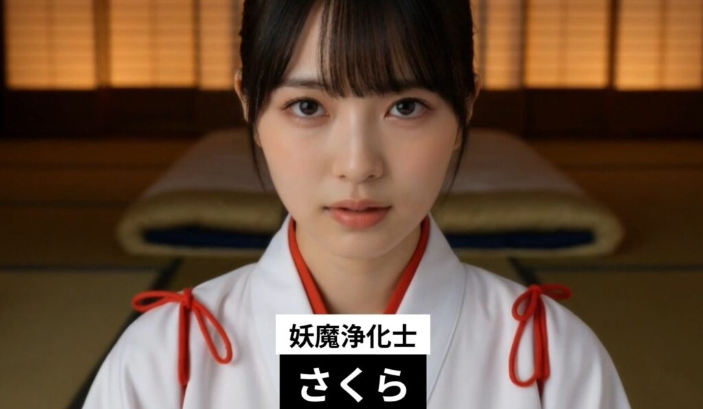 【憑依・洗脳】妖魔浄化士さくら 恐怖の金目太夫編 〜二つの結末〜 ハッピーエンド＆金目太夫勝利バッドエンド サンプル画像1 【悪堕ち研究員】