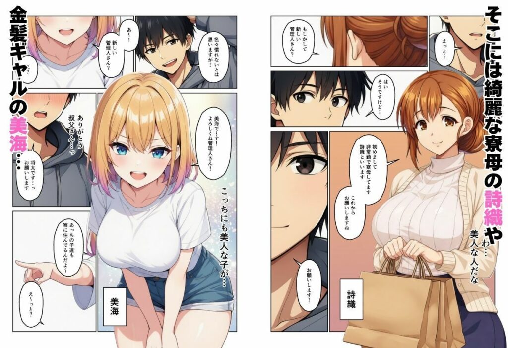 女子寮の管理人になったらハーレム性活？ サンプル画像2 【ヌキっぱなし】