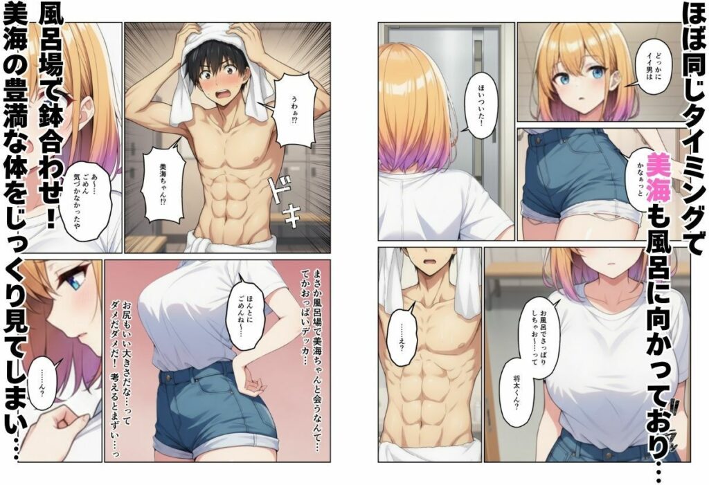 女子寮の管理人になったらハーレム性活？ サンプル画像4 【ヌキっぱなし】
