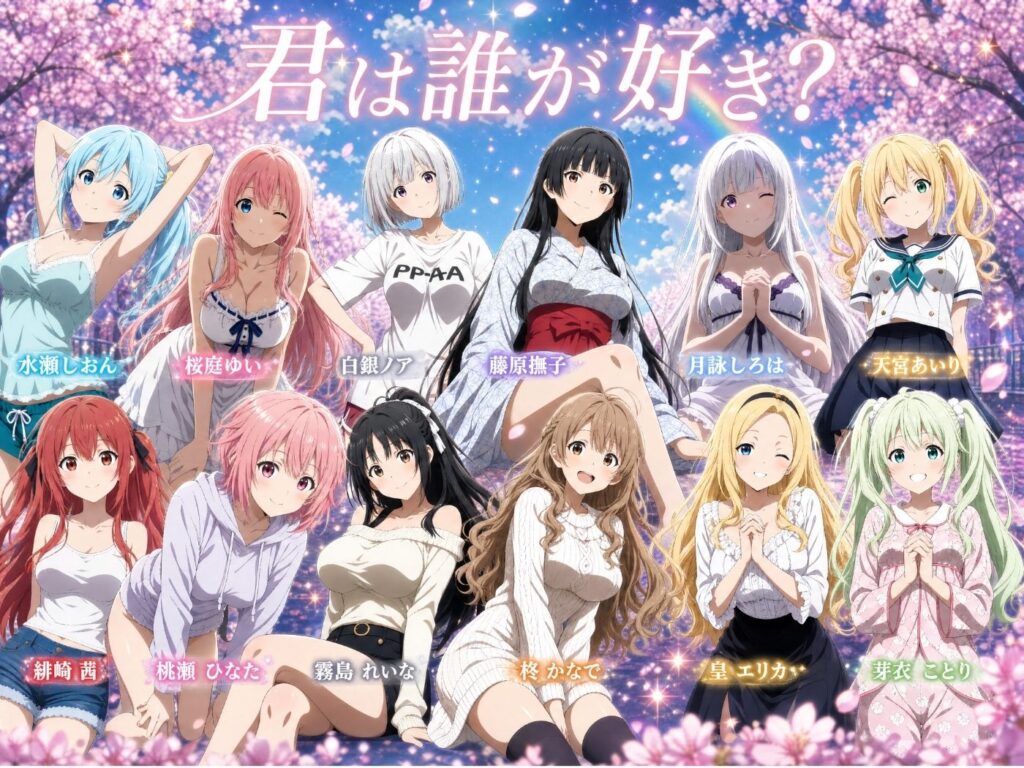 3年1組あなたの彼女 〜学園生活で出会う最高の彼女たちとの物語〜【修学旅行編】 サンプル画像4 【3年1組あなたの彼女♪】