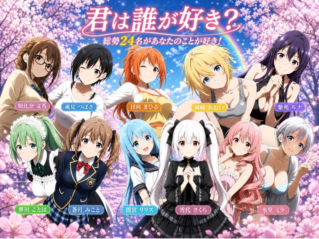 3年1組あなたの彼女 〜学園生活で出会う最高の彼女たちとの物語〜【修学旅行編】 サンプル画像5 【3年1組あなたの彼女♪】