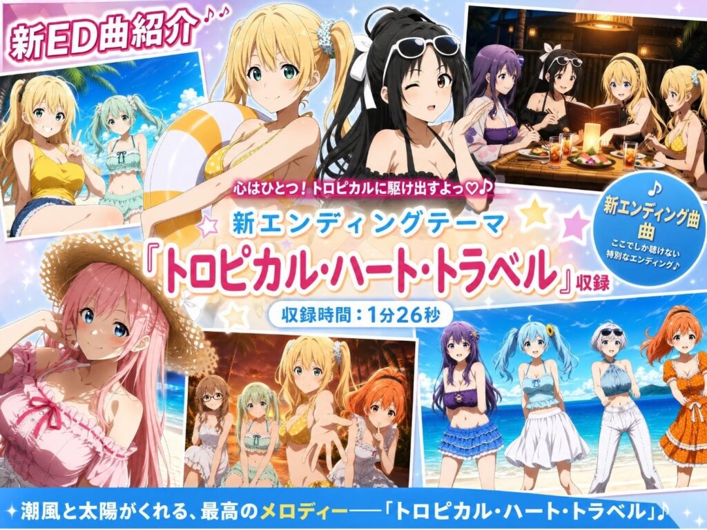 3年1組あなたの彼女 〜学園生活で出会う最高の彼女たちとの物語〜【修学旅行編】 サンプル画像6 【3年1組あなたの彼女♪】