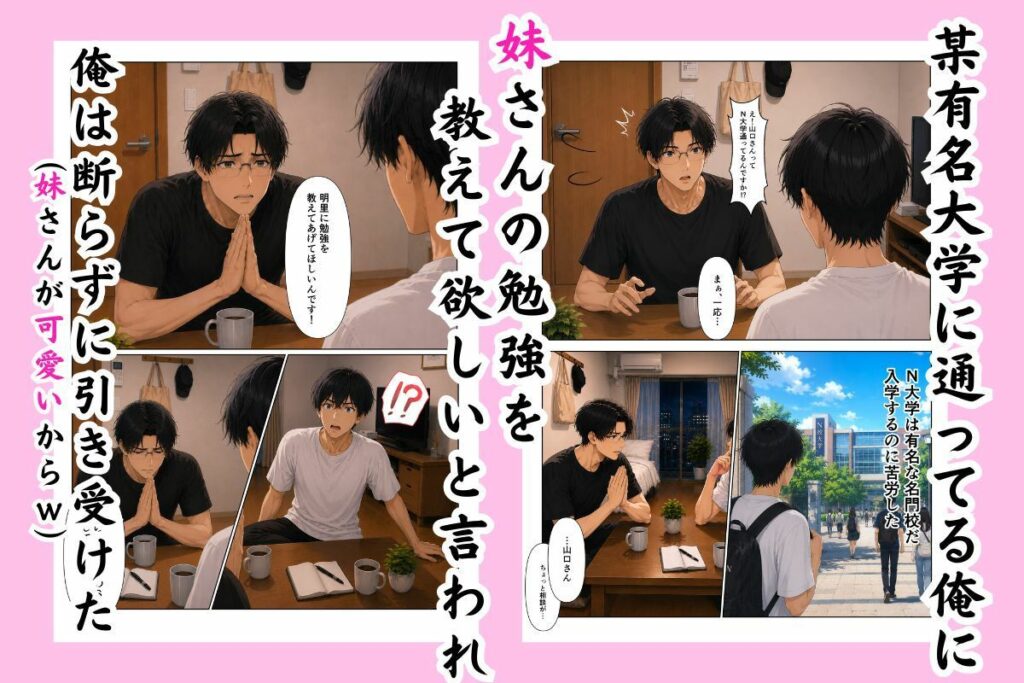 隣人さんの妹の家庭教師になったが、可愛すぎて我慢できなくなった話 サンプル画像3 【メイドとナイト】