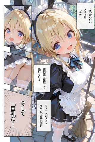 メイド(♀?)?のお仕事(2) サンプル画像2 【ノワール・アトリエ】