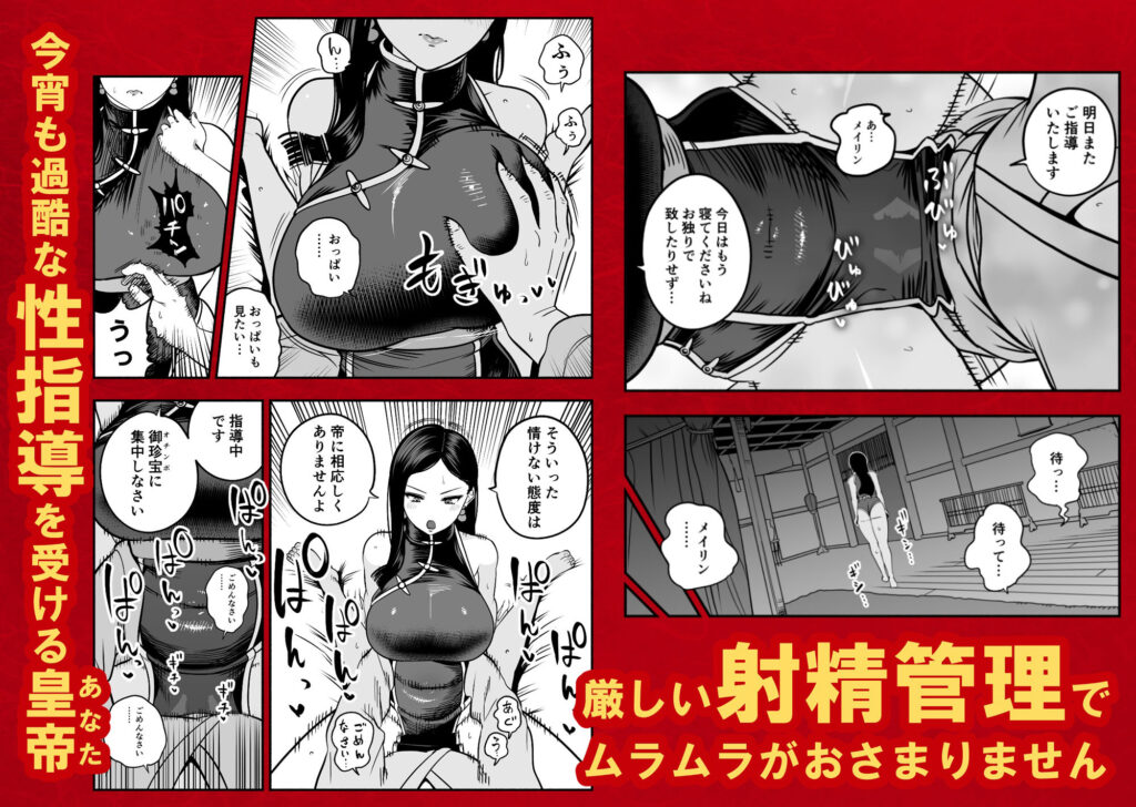 皇帝の指南役 弐 -ゆるふわ宮女の甘やかし子作り搾精- サンプル画像1 【童夢(さくらんぼ農園)】