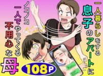 一人暮らしをする息子のアパートにノコノコ一人でやってくる不用心な母 アイキャッチ画像 【同人ランクス】