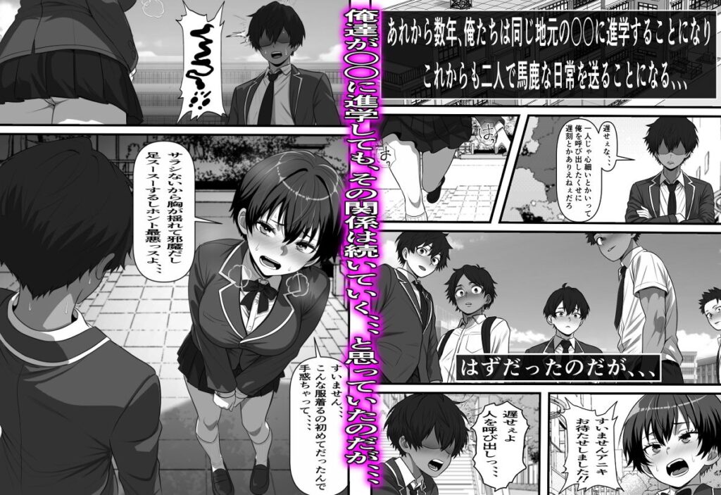 男だと思い込んでいた俺に絶対服従の自称俺の舎弟が日に日にドスケベオナホボディに成長していくのだが、、、 サンプル画像3 【フリテン堂（仮）】